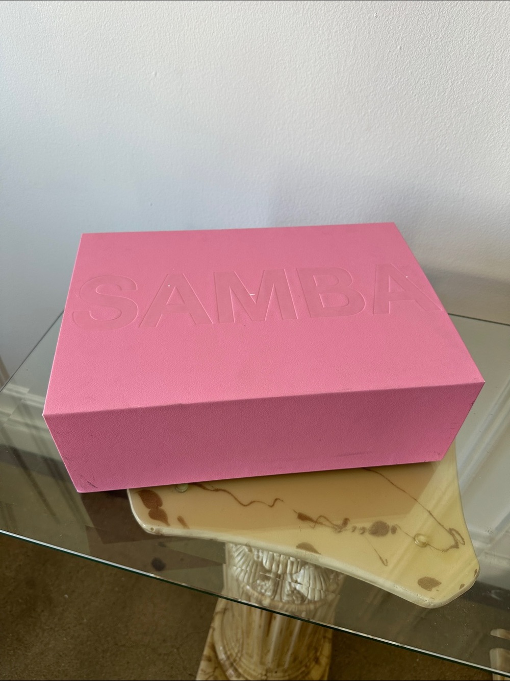 Samba Pink Shoe Box